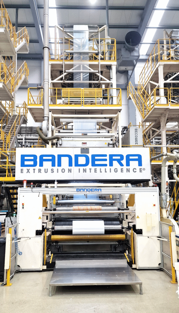 Blown film 3 layers Bandera